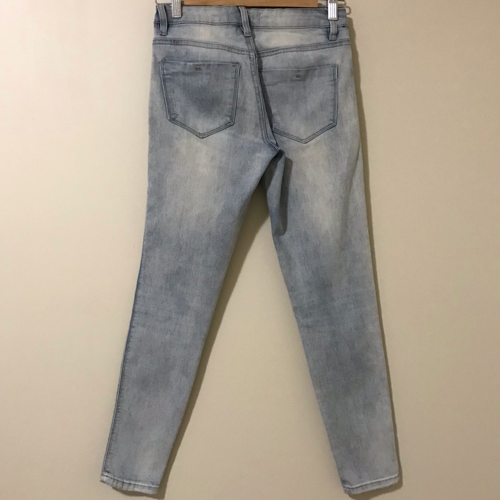 Eighty Two Light Blue Ripped Jean - Picture 2 of 2